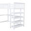 Lit mezzanine avec tablettes de rangement-51051065-51051070
