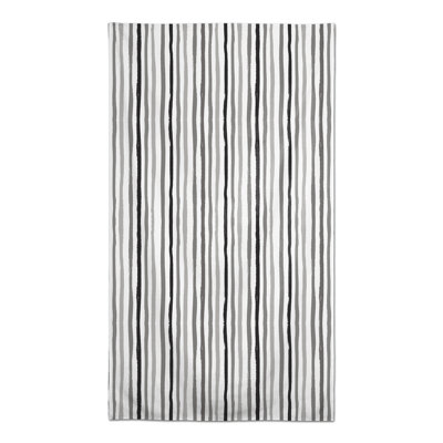Rectangular Striped Polyester Tablecloth