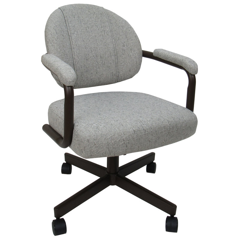 Fauteuil avec accoudoirs , Brun, Ardoise Hemsath