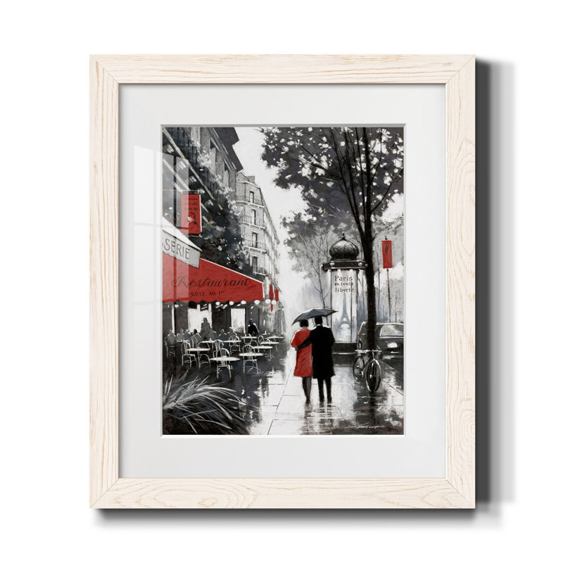" Empire View ", White Framed Paper, 24" H x 20" W x 1" D, White
