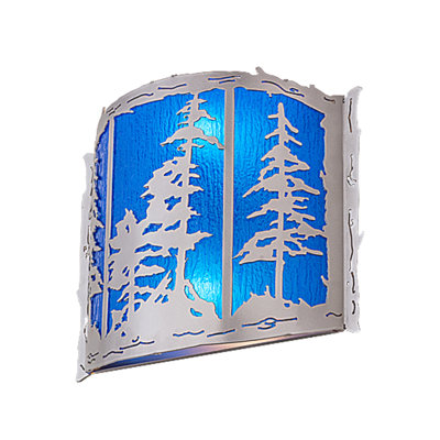 Applique murale en acier Jaithen