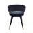 Velvet Upholstered Armchair