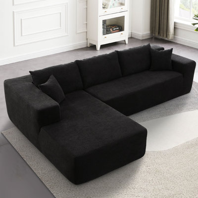 Canapé-lit 2 pièces avec coussin Kessas