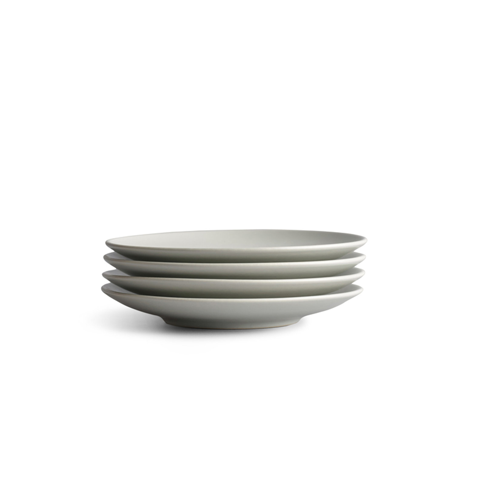 Year & Day Ceramic Treat Plates, Gray