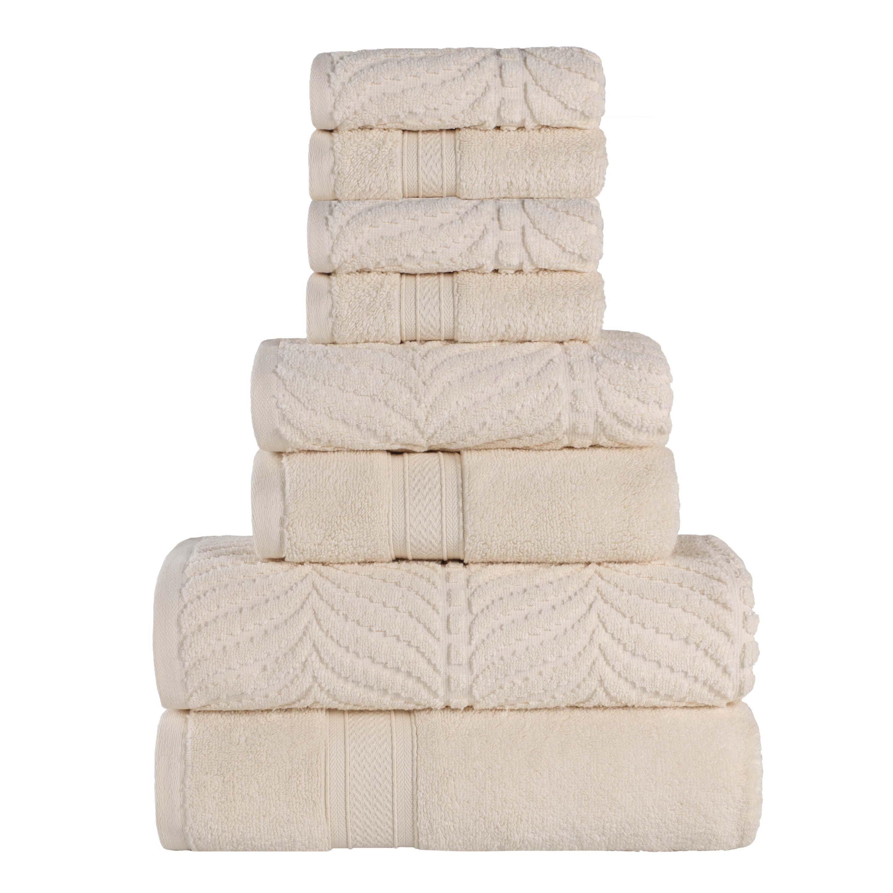 Latitude Run® Alcesta Chevron Zero Twist Solid and Jacquard Cotton 8 ...