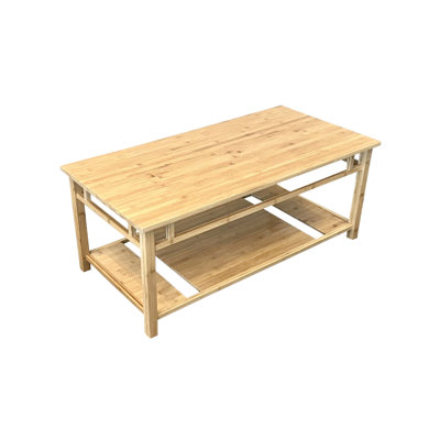 Table basse avec tablette inférieure Zen