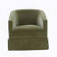 Chaise pivotante à jupe Elm Baltic-305738927