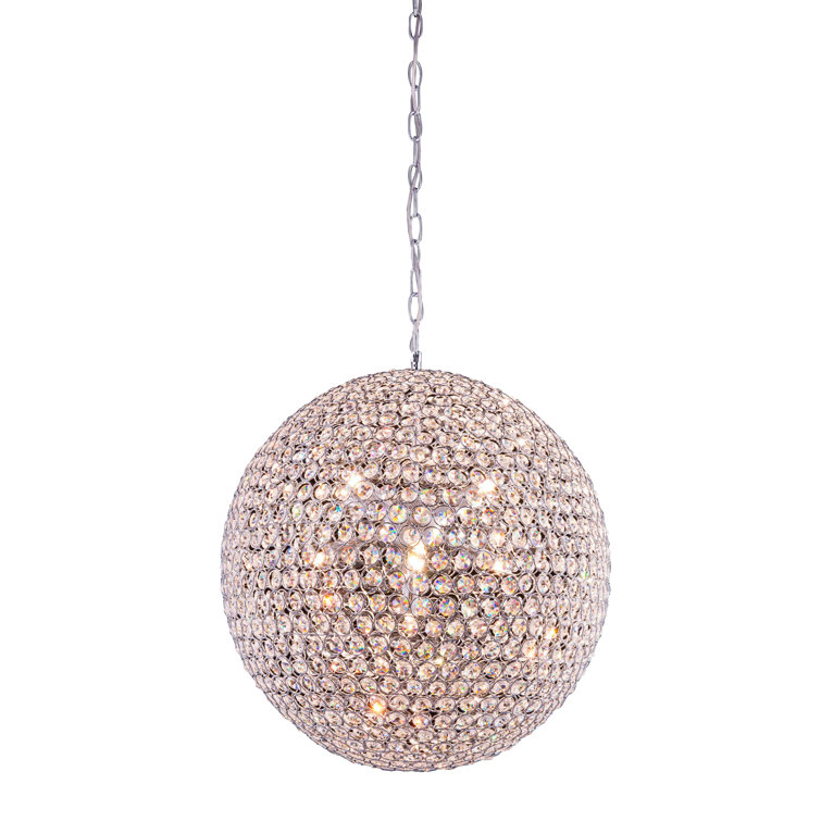 Ja 9 - Light Dimmable Globe Chandelier