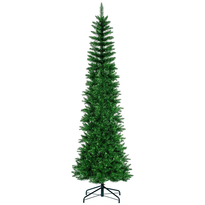 Arbre de Noël artificiel vert non éclairé, 8.5'