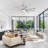 Brixham 8-Blade LED Ceiling Fan-1802419053-1778564064