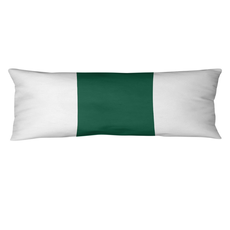 Oreiller de corps en polyester / polyester Arizona Football Stripes, Football Tennessee, Denver blanc / vert