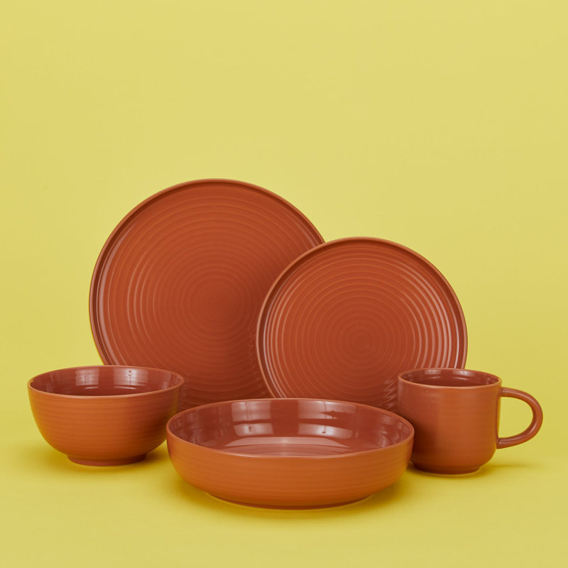 Essential Low Bowl, Red