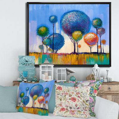 " Trees Impressionist Landscape I "