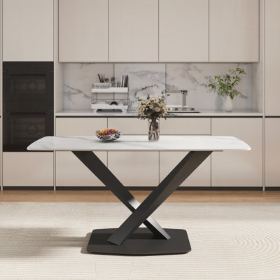 Table de salle à manger incurvée Modern Modern
