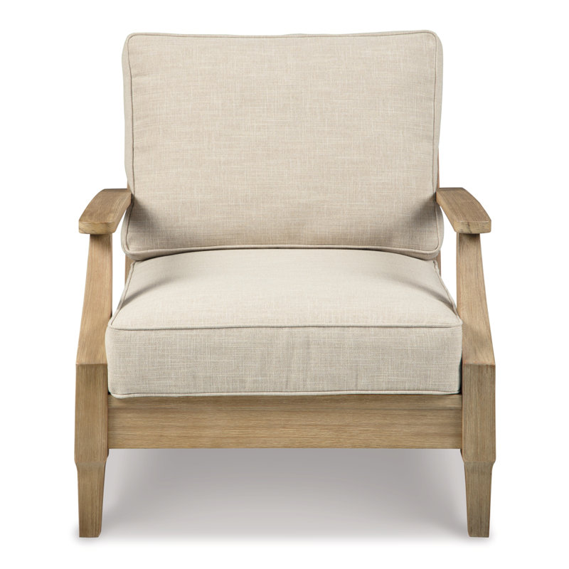  Arikka Eucalyptus Outdoor Lounge Chair