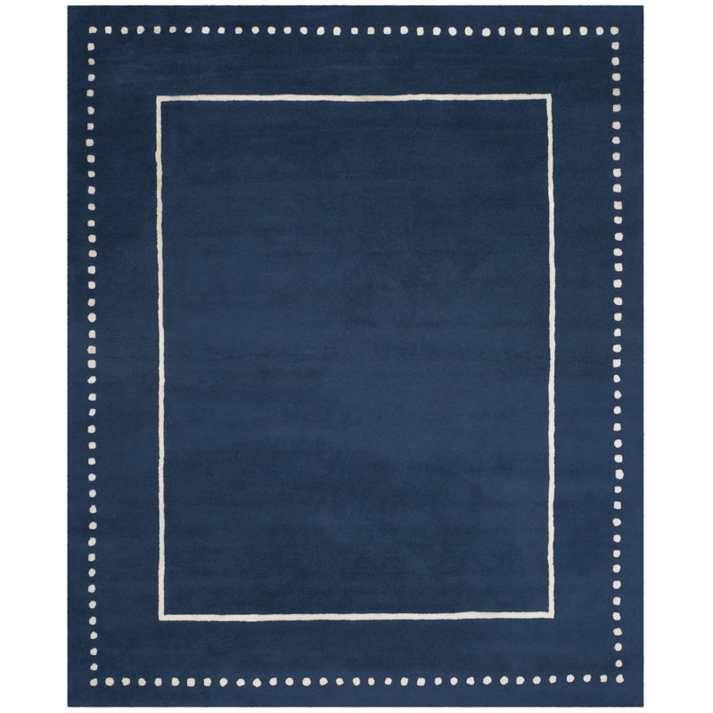 Tapis en laine touffeté à la main Cruz Bella, Rectangle 8 pi x 10 pi
