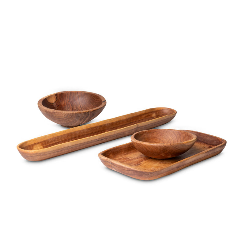 Olive Wood Rectangle Tray