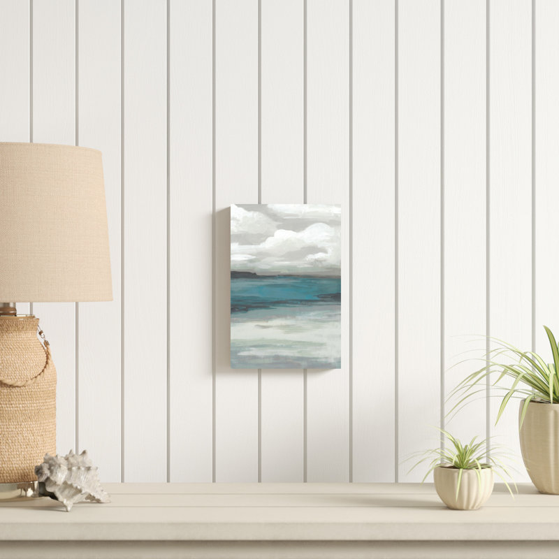 «Storm Front II», peinture sur toile, H 12 po x l 8 po