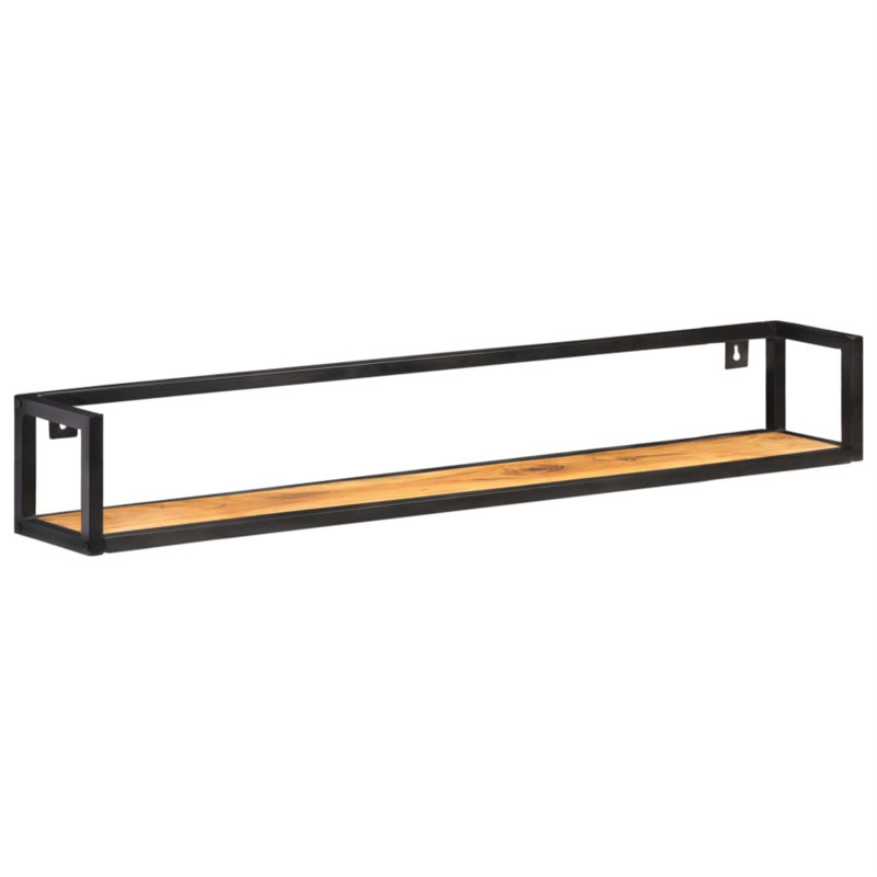 2 pièces, Noir / brun, H 6,7 po x l 31,5 po x P 6,7 po