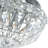 2 Light Flush Mount Ceiling Light – Wide Chrome Finish with Crystal Accents, Bright Ambient Lighting for Hallway, Kitchen, or Bedroom-917690808