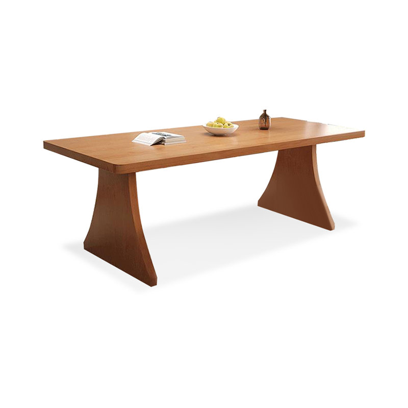 Table de salle à manger Burlywood, H 29,53 po x L 86,61 po x l 35,43 po
