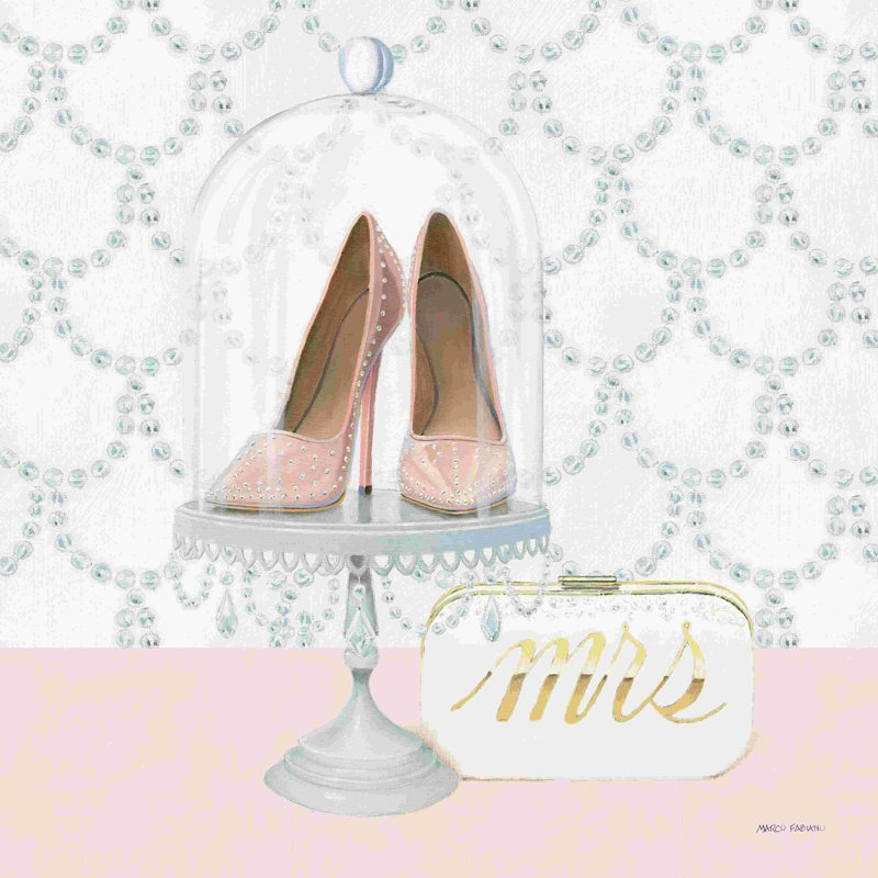 «Wedding Glamour II», reproduction sur toile tendue, H 12 po x l 12 po