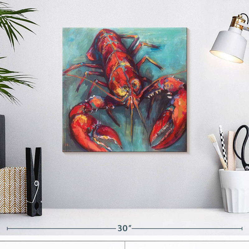 Crowle Lobster, H 16 po x l 16 po