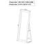 Cadence Tempered Glass Full Length Mirror-1259865118