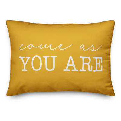  Housse et insert de coussin lombaire intérieur / extérieur Come as You are