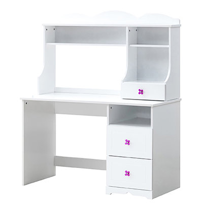 Bureau blanc 2 - base traîneau pour une utilisation à long terme Stabilité et fonctionnalité