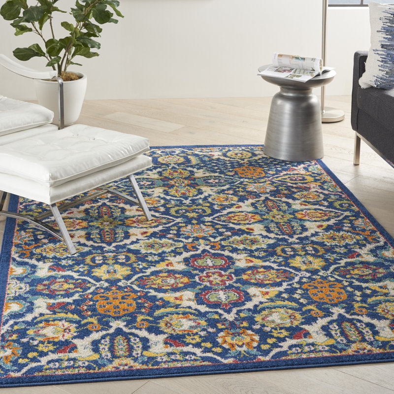 Ingham Oriental Indoor Rug, Rectangle 4' x 6'