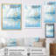 Blue Interlocking Perspectives - Imprimé-168893160-168893167