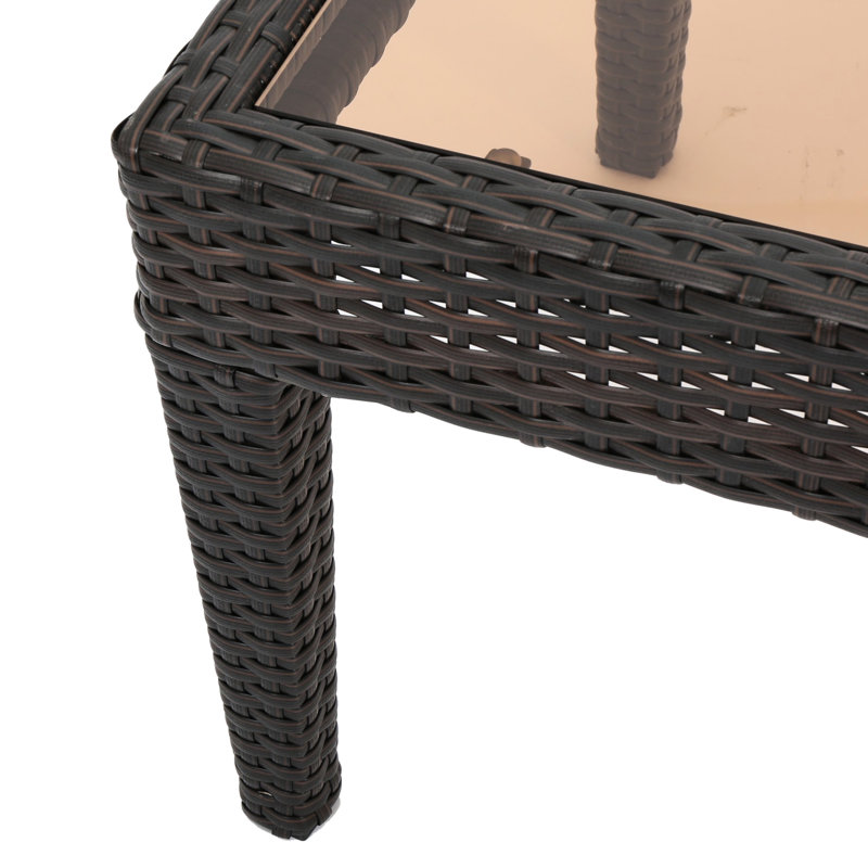 4 coussins d'extérieur bruns vifs avec coussins beiges Keen