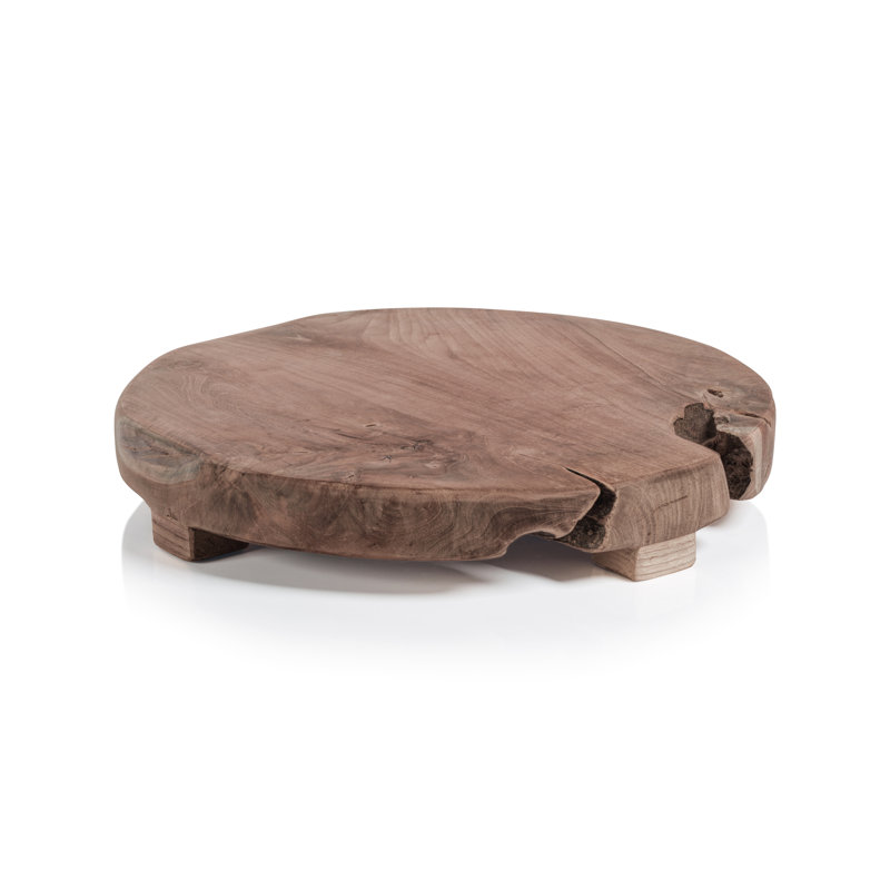 Planche à fromage Millwood Pines Daishaun, H 2,75 po x l 17,75 po x P 17,75 po