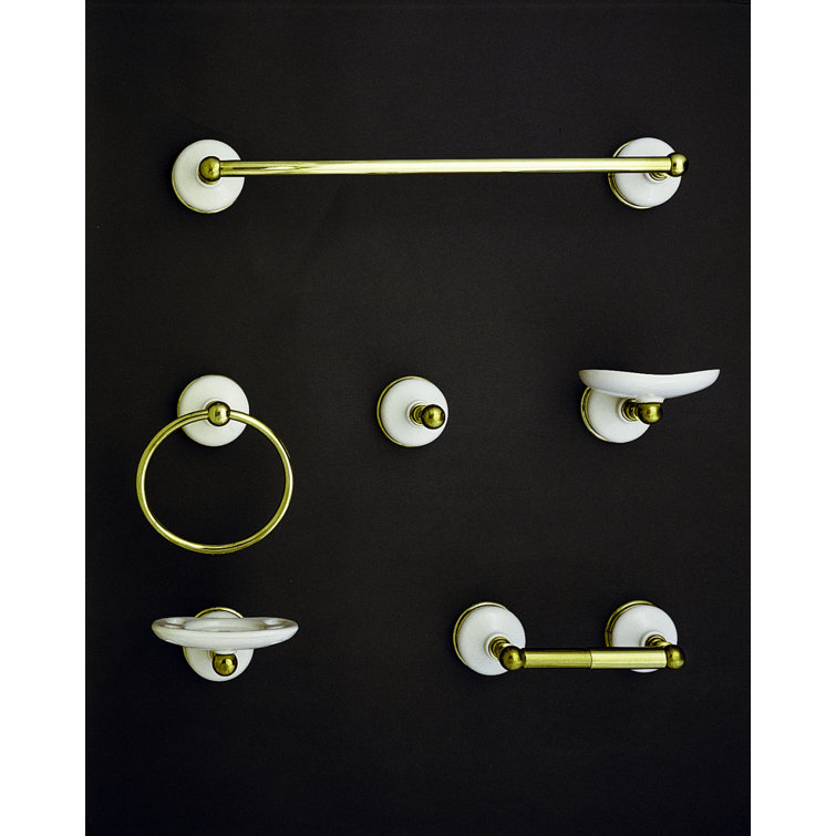 Strom Living Porcelain Wall Mounted Toilet Paper Holder | Wayfair