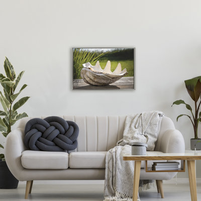 Sea Treasure Shell Floating Frame, design by Seven Trees Design