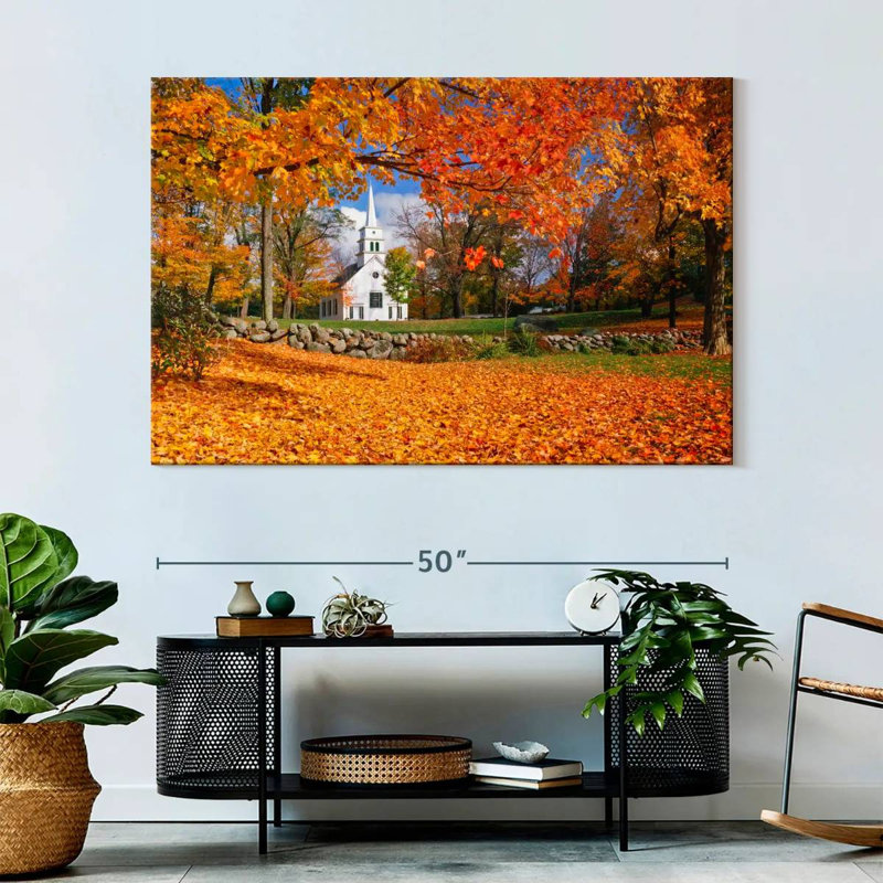 Couleurs d'automne Arney New Hampshire, H 34 po x l 51 po