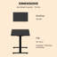 Bureau debout réglable Dojtcho Home Office-125263525-125263524