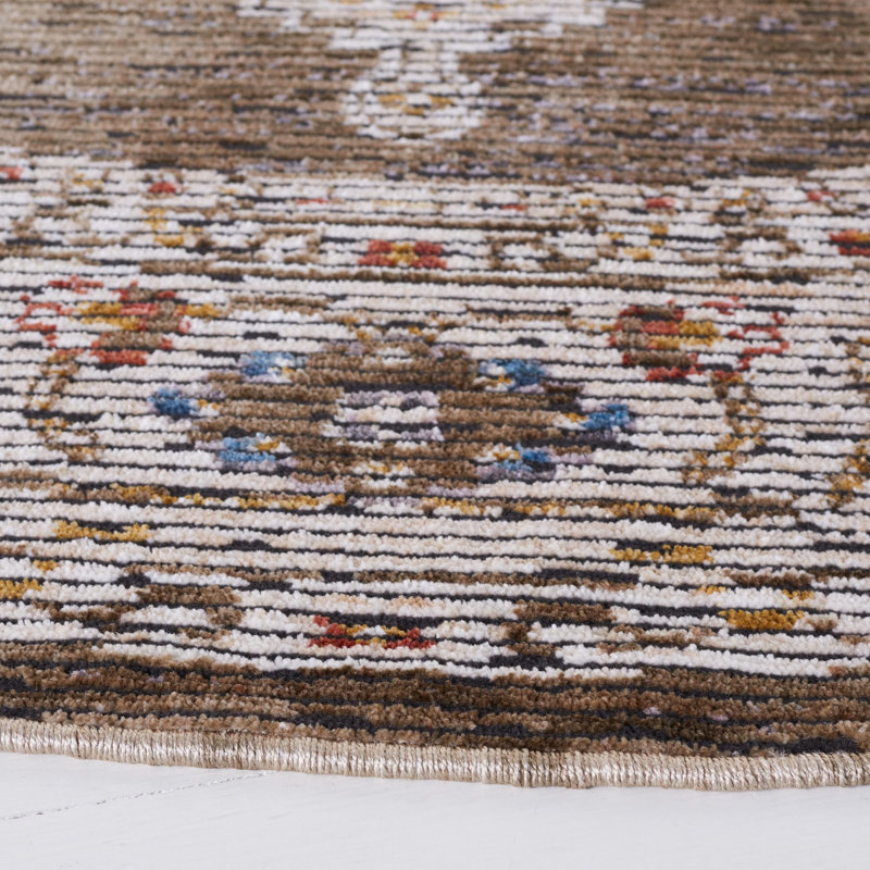 Sierra Performance Oriental Rug, Round 6'