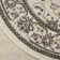 Keeley Oriental Machine Woven Polyester/Polypropylene Area Rug in Cream/Ivory
