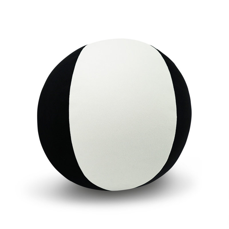 Coussin Posh Ball II, Noir