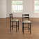 Thurman Upholstered Counter Stool with Metal Frame