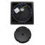 Herakleios Black 3.5cm H Integrated LED Outdoor Bulkhead Light-2142593016