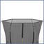 Trampoline Springfree No Gap 6 pi - noir-124620254