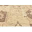 Tapis en laine beige/brun 8 pi 2 po x 9 pi 10 po one-of-kind à la main noué la new Finchley