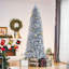 Arbre de Noël argenté argenté-1237234565