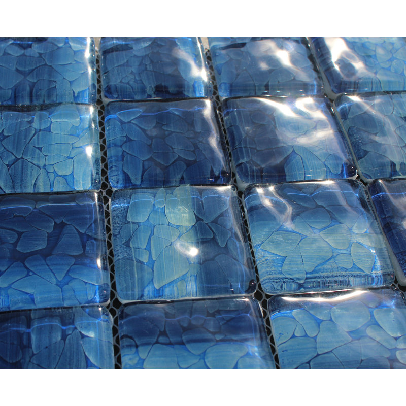 Carreau de mosaïque murale en verre 2 po x 12 po Versailles