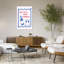 «Save Water Drink Champagne», reproduction d'art murale contemporaine-129715079