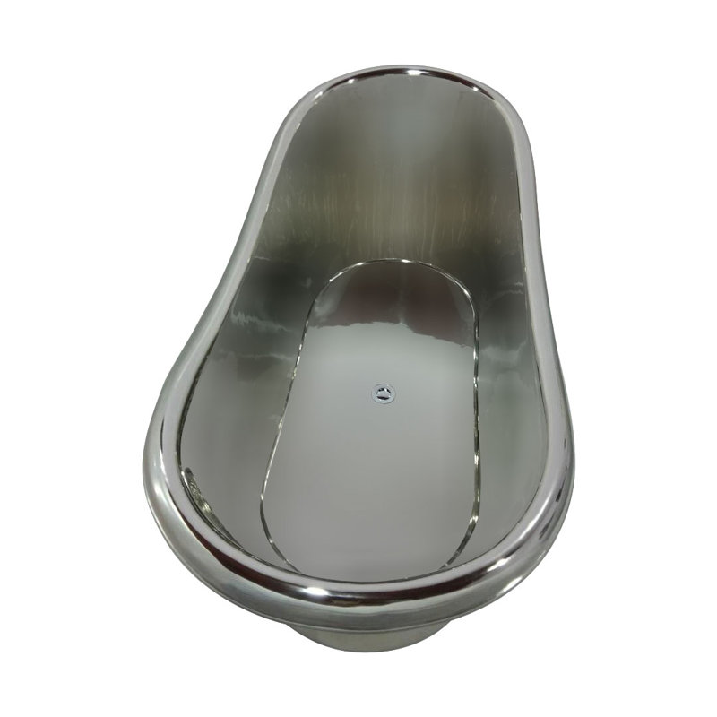 1830mm x 813mm Freestanding Soaking Copper Bathtub
