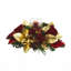Hydrangea And Magnolia Leaf Holiday Candleholder